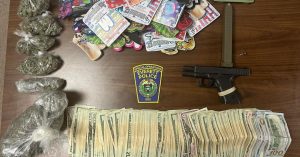 Everett police seize drugs, firearm, cash in traffic stop; three arrested