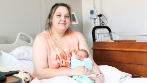 Meet Koda: Newport’s first baby of 2024