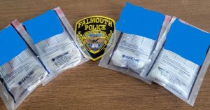 Falmouth traffic stop leads to three arrests for narcotics trafficking