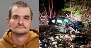 Suspect in custody after multi-agency chase ends in crash, foot pursuit in Rutland, MA