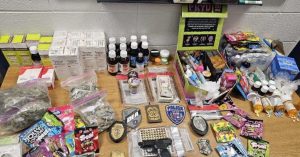 Father, son arrested on drug, firearm charges in Blackstone