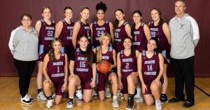 NCUHS girls basketball team extends winning streak to 12 with dominant victory over U-32