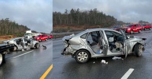 Windham firefighters respond to two separate crashes on Route 93