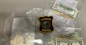Man faces cocaine trafficking charges after Hudson arrest