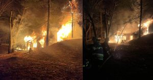 Norwell blaze devastates home, no injuries reported