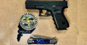 Berkley police seize replica gun, knife from juvenile during traffic stop
