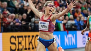 Montgomery runner shatters records at World Athletics Indoor Championship