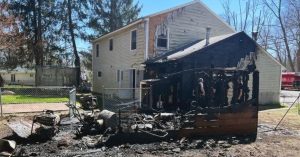 Tyngsborough police and fire respond to two-alarm structure fire