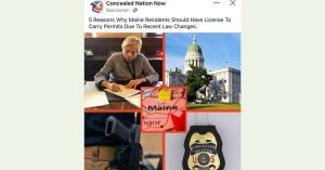 Maine State Police warn against misleading concealed handgun permit ad