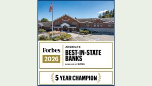 CNB ranked No. 1 in Vermont on Forbes best banks list for fifth straight year