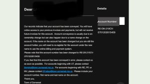 Scam alert issued in Somerset