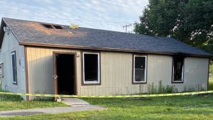 Fire investigated as arson on Indian Island
