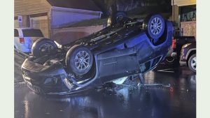 Driver charged with DWI after rollover crash in Prospect Park